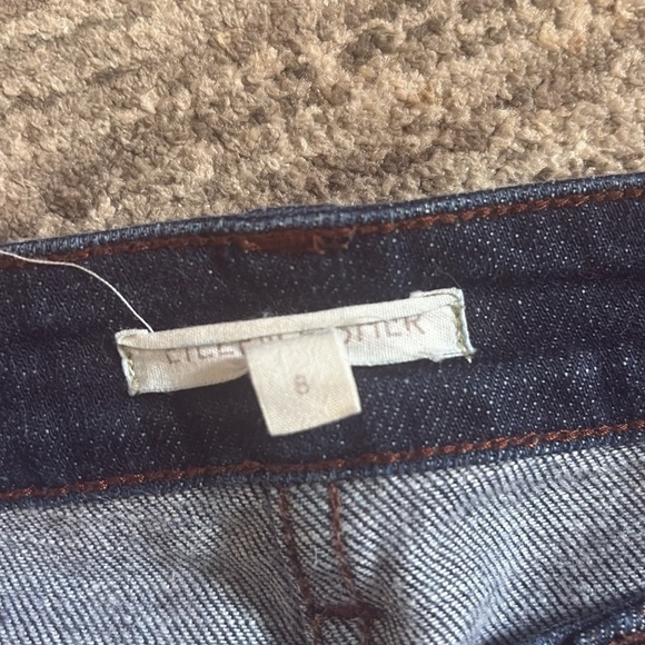 Eileen Fisher women’s jeans - Blue Jeans - size 8 - fray hem - Picture 2 of 4